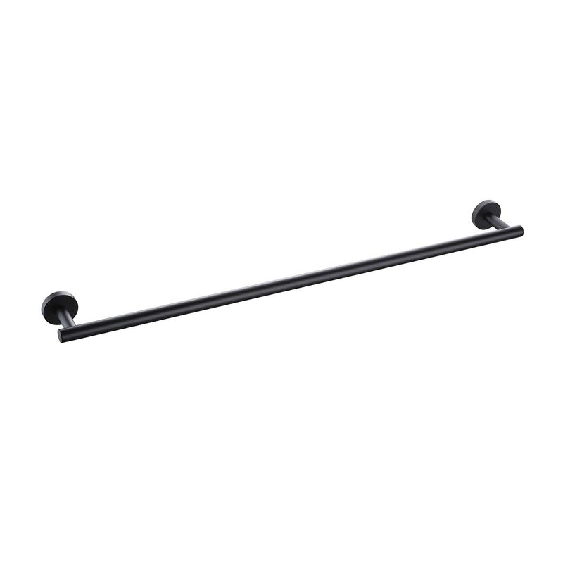 Miyili Matte Black 36" Towel Bar SUS 304 Stainless Steel Towel Holder for Bathroom or Kitchen Wall Mount, A01B90A - Image 1